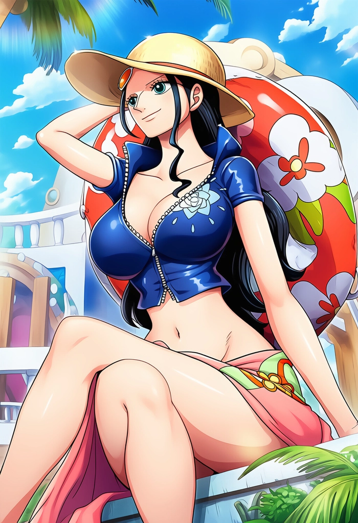 Ảnh Nico Robin mặc bikini
