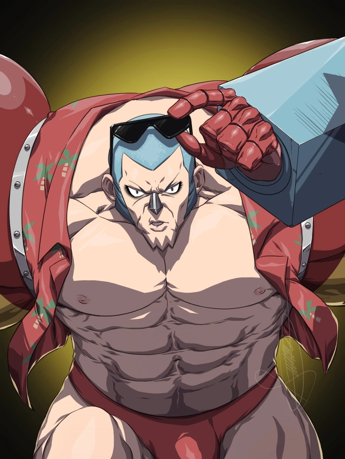 Ảnh One Piece Franky phong cách mới