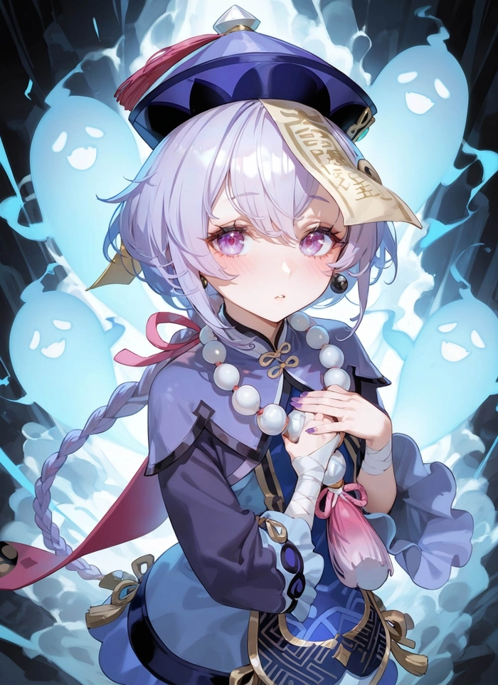 Ảnh Qiqi cute phong cách anime