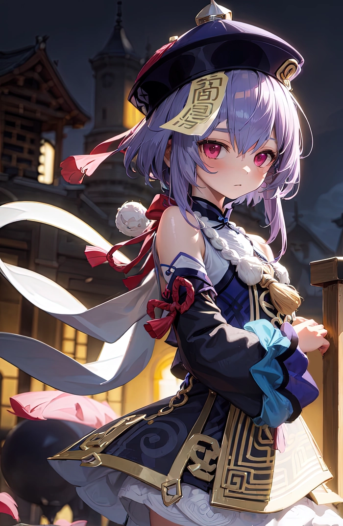 Ảnh Qiqi dễ thương phong cách anime