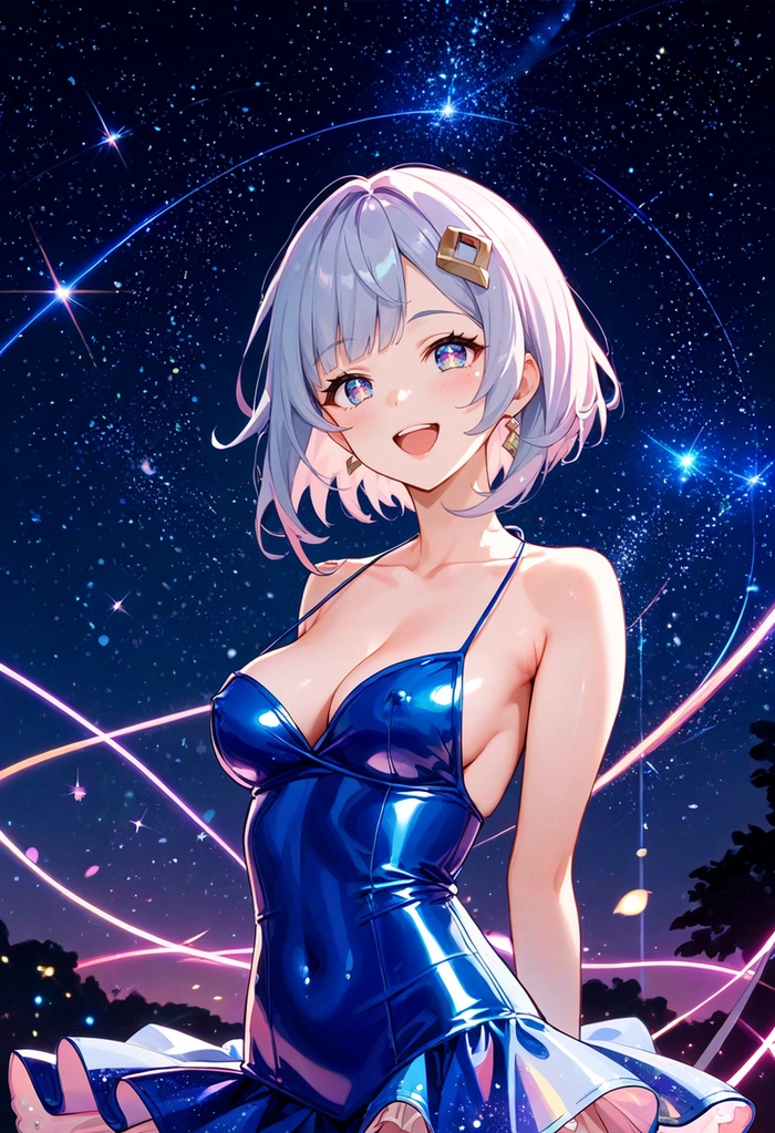 Ảnh Qiqi dễ thương trong Genshin Impact