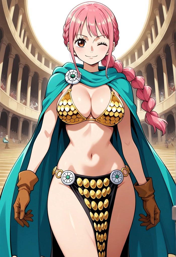 Ảnh Rebecca One Piece gợi cảm