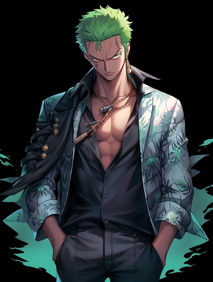 Ảnh Roronoa Zoro ngầu ấn tượng