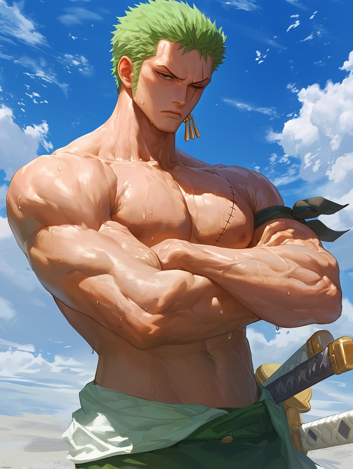 Ảnh Roronoa Zoro ngầu đầy khí chất
