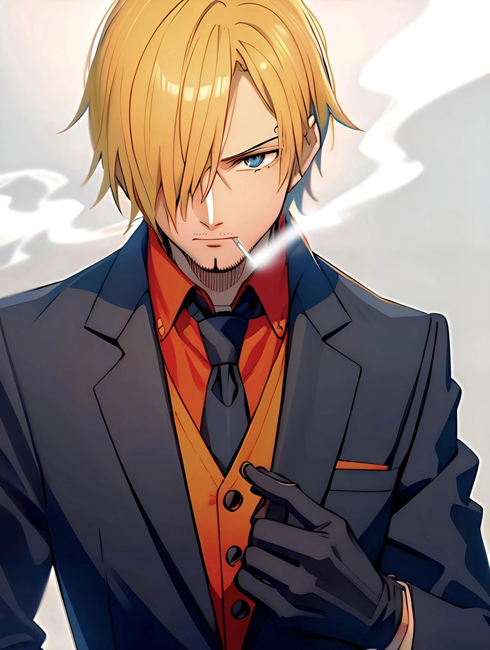 Ảnh Sanji cute tinh nghịch