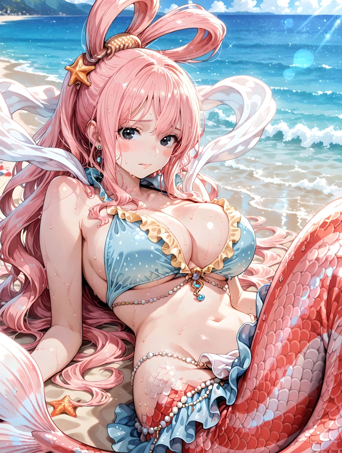 Ảnh Shirahoshi One Piece gợi cảm