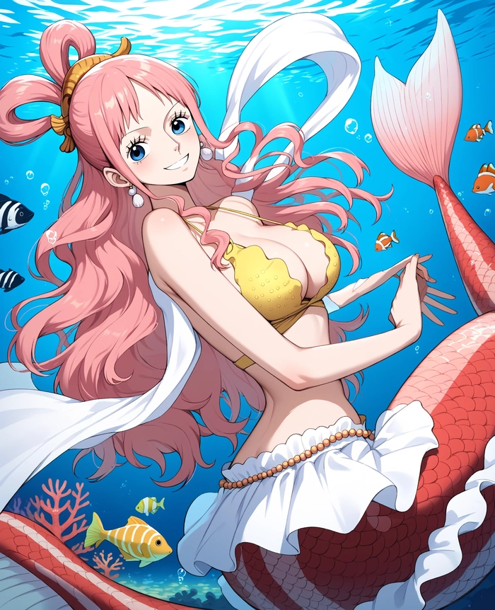 Ảnh Shirahoshi đẹp lung linh