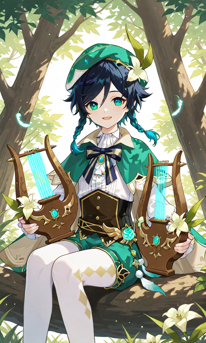 Ảnh Venti Genshin ấn tượng