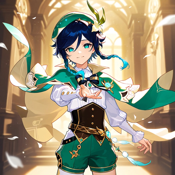 Ảnh Venti Genshin giản dị