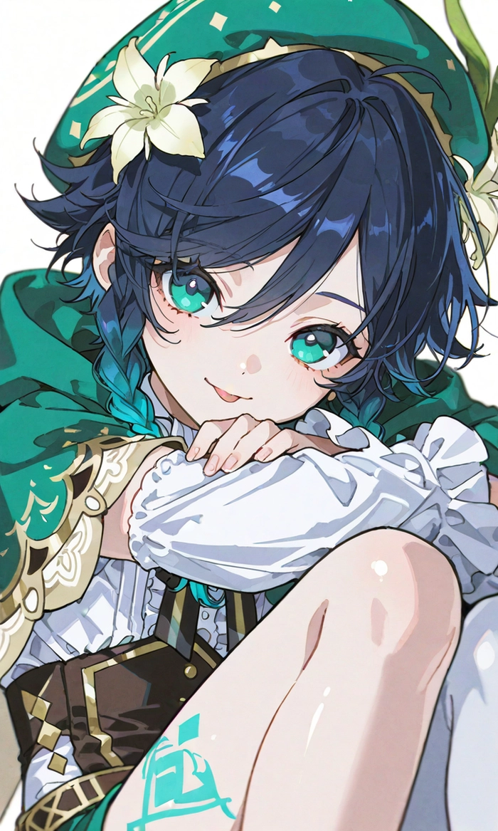 Ảnh Venti Genshin nhẹ nhàng cuốn hút