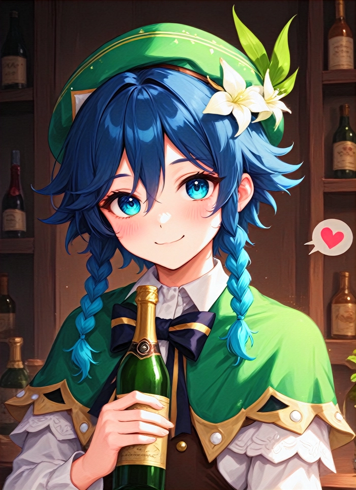 Ảnh Venti Genshin rực rỡ