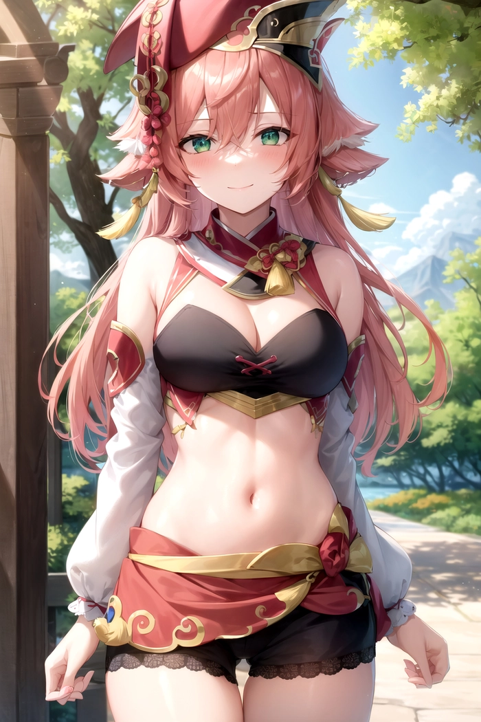 Ảnh Yanfei Genshin Impact đẹp