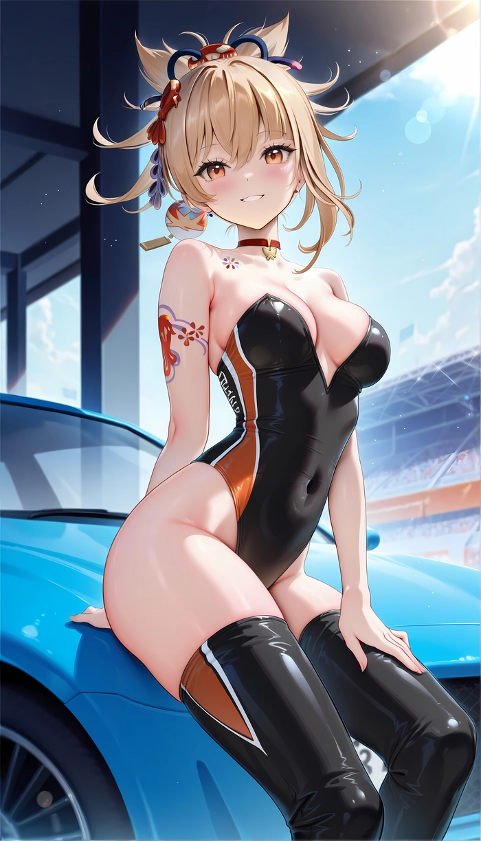 Ảnh Yoimiya đẹp ngọt ngào và tinh khôi