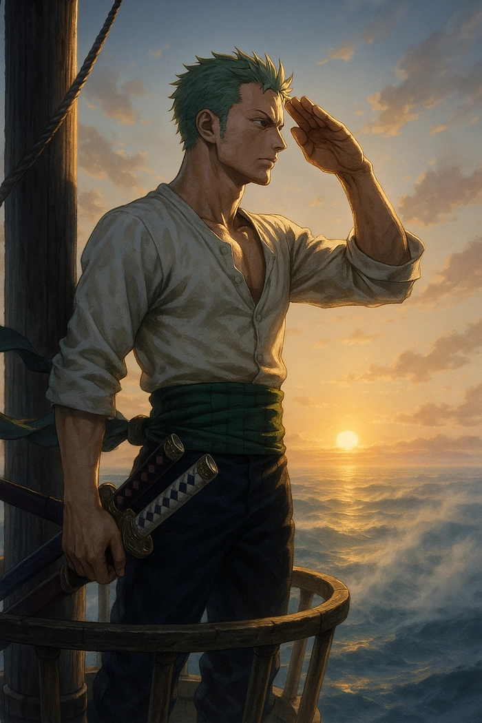 Ảnh Zoro One Piece ngầu chất