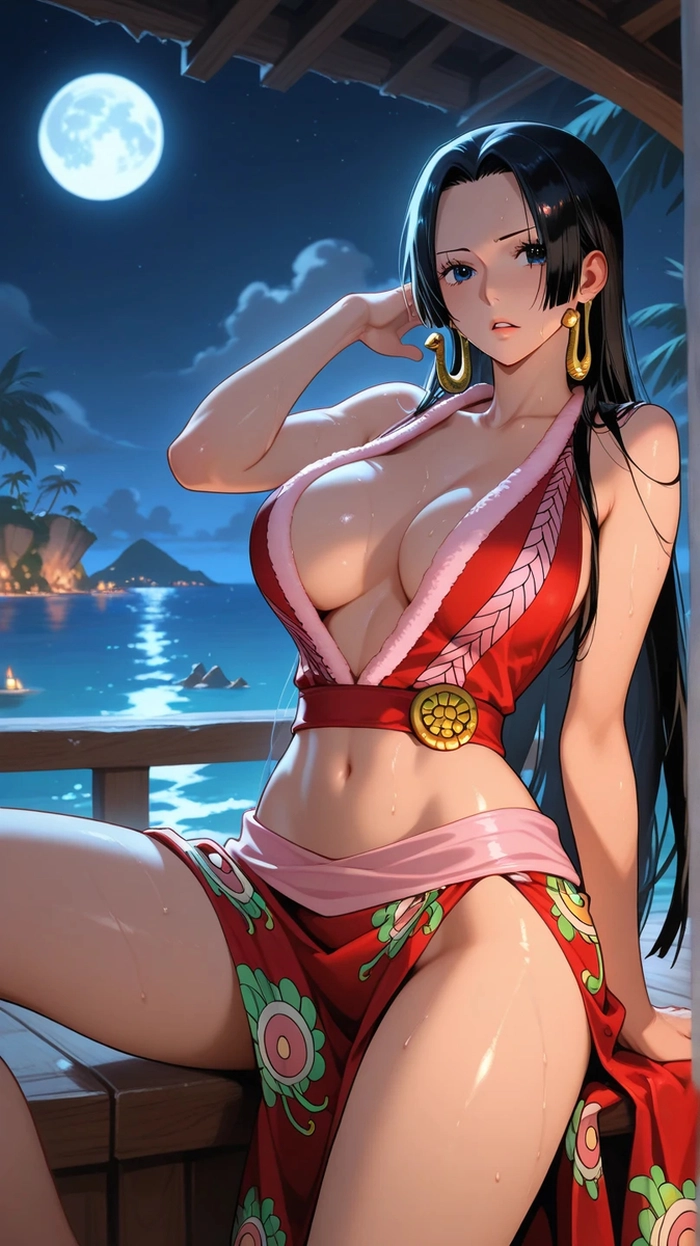 Ảnh anime Boa Hancock rực rỡ