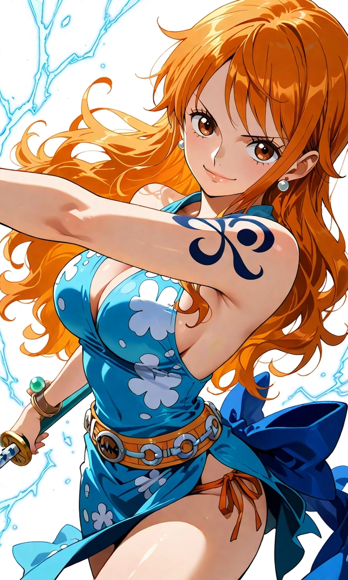 Ảnh anime One Piece Nami sắc nét