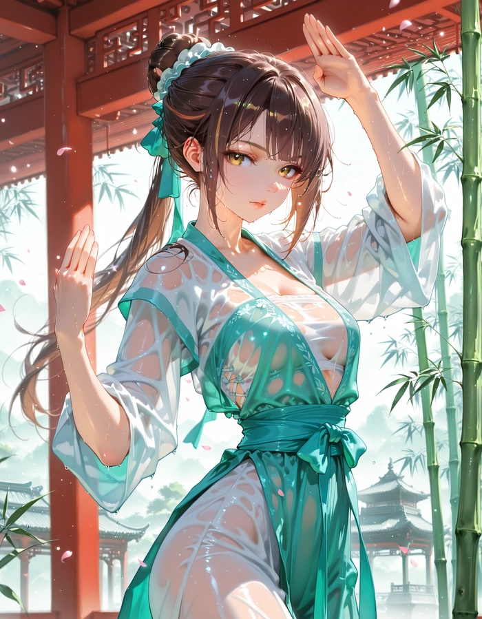 Ảnh anime cổ trang dịu dàng