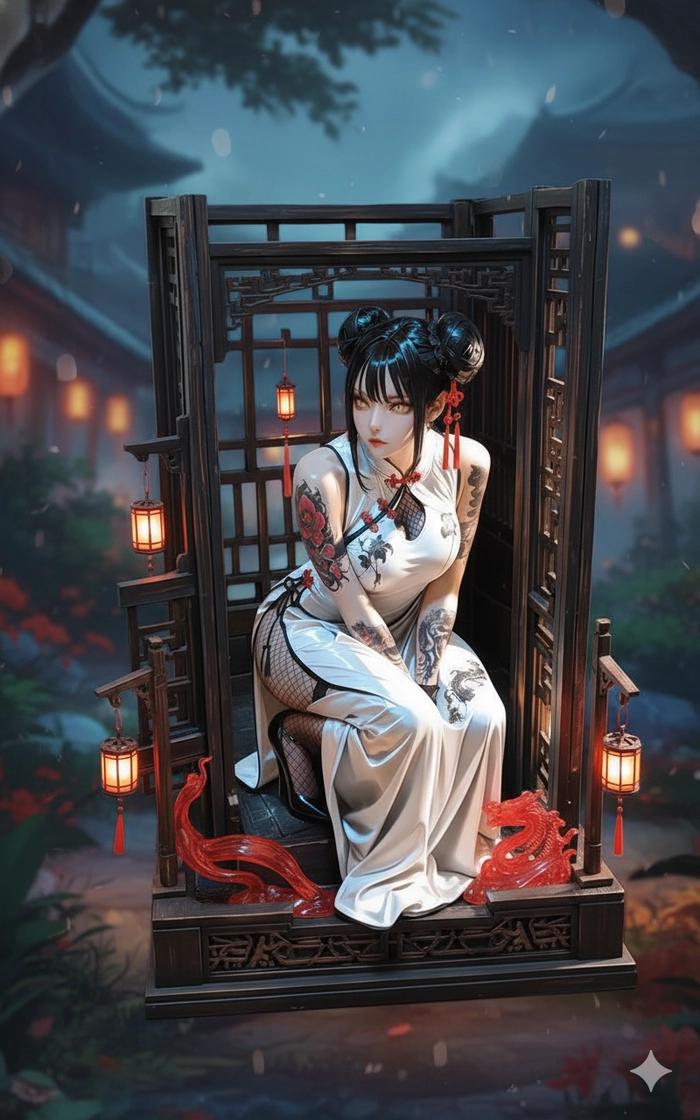 Ảnh anime cổ trang nữ buồn sâu lắng