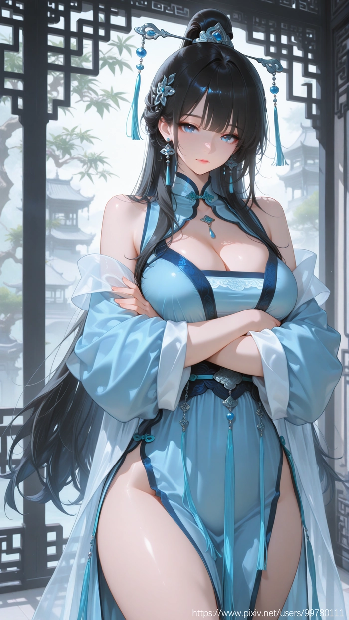 Ảnh anime cổ trang nữ thanh lịch