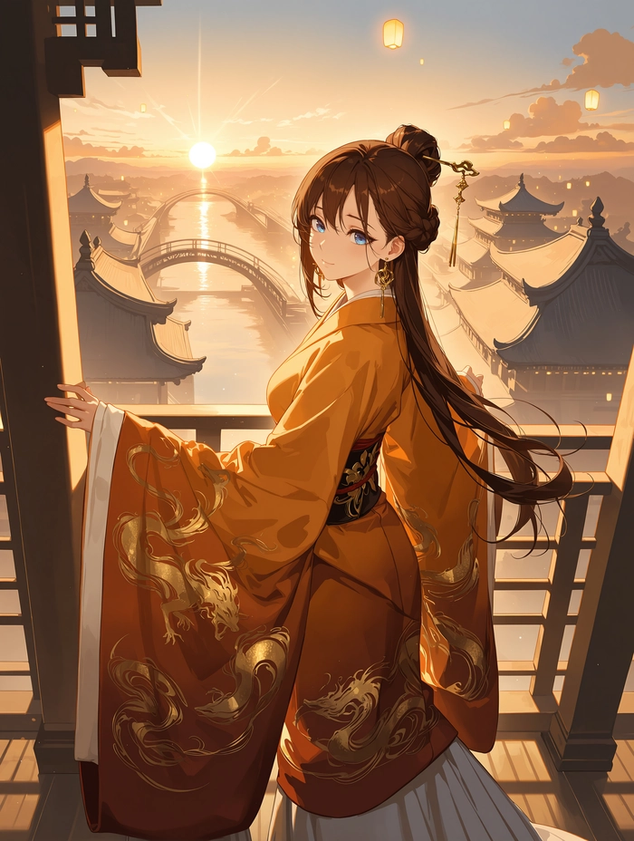 Ảnh cổ trang Trung Quốc anime phong cách