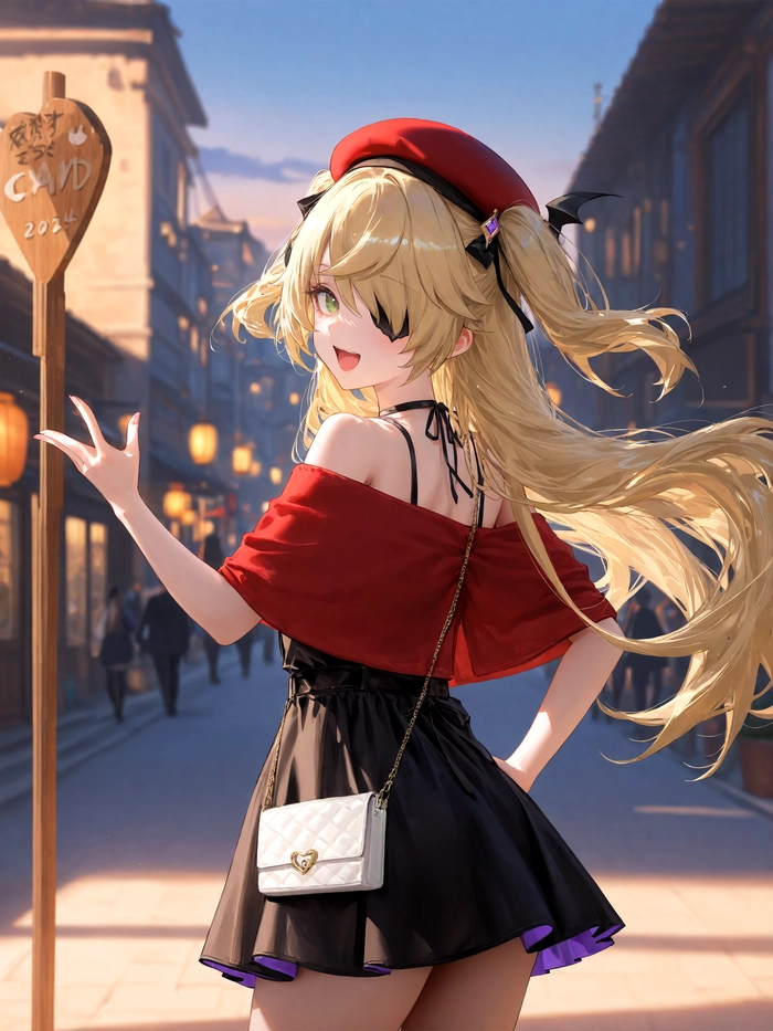 Fanart Fischl phong cách gợi cảm