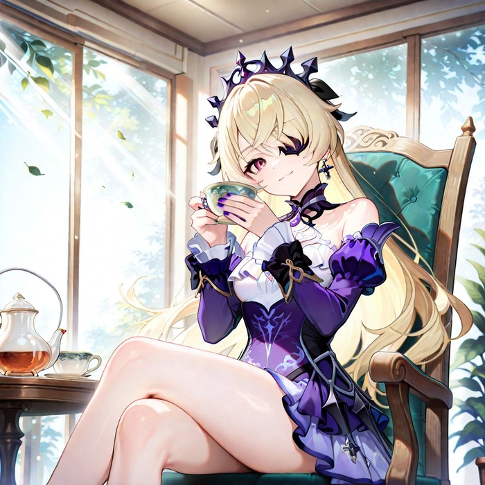 Fischl Genshin Impact sexy cực chất