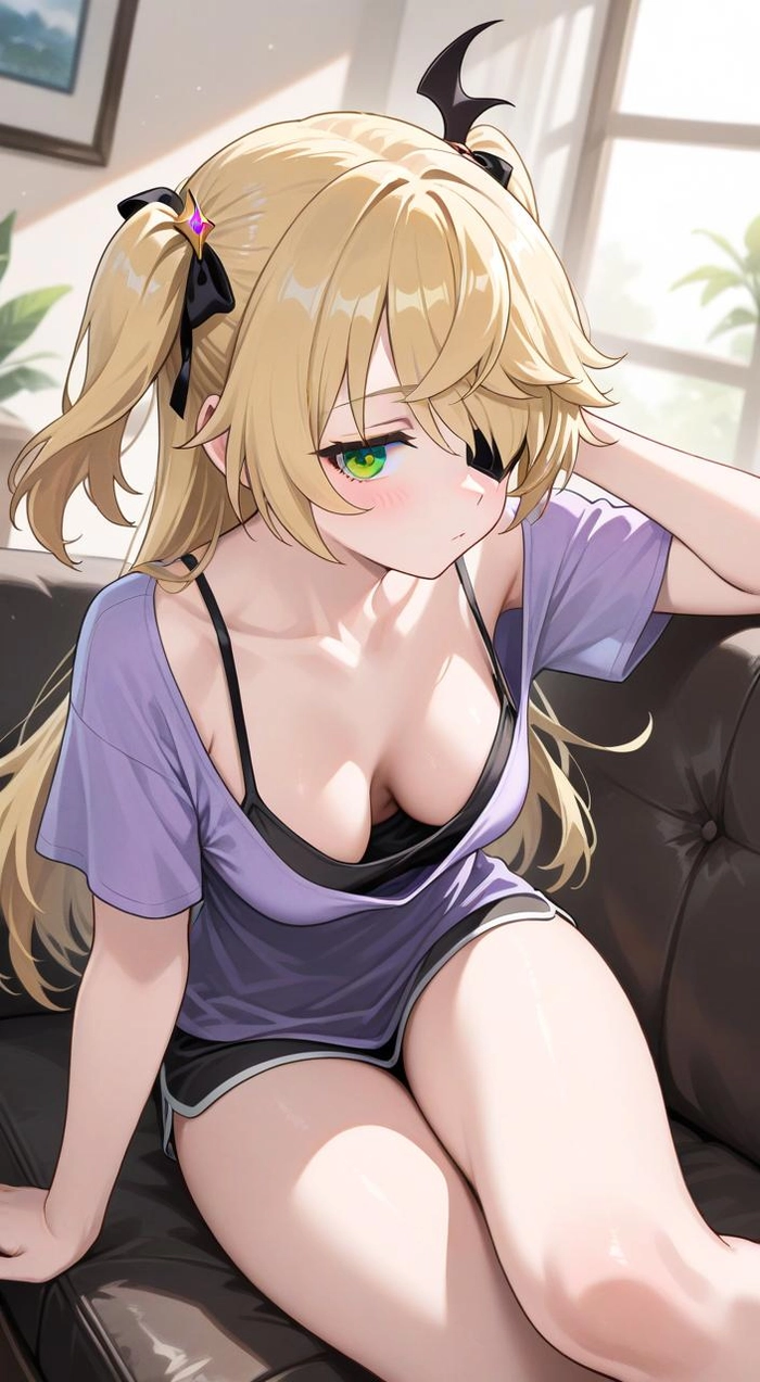 Fischl Genshin sexy cực kỳ nổi bật