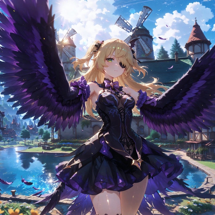 Fischl sexy fanart nghệ thuật độc đáo