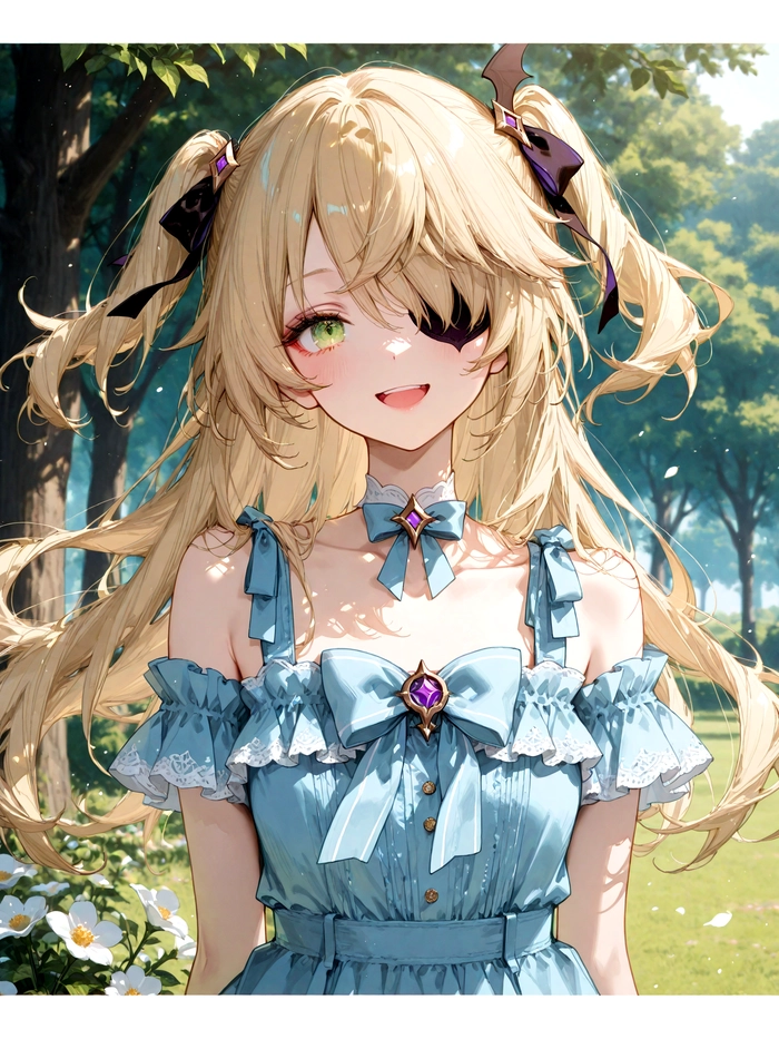 Genshin Impact Fischl ảnh cực đẹp