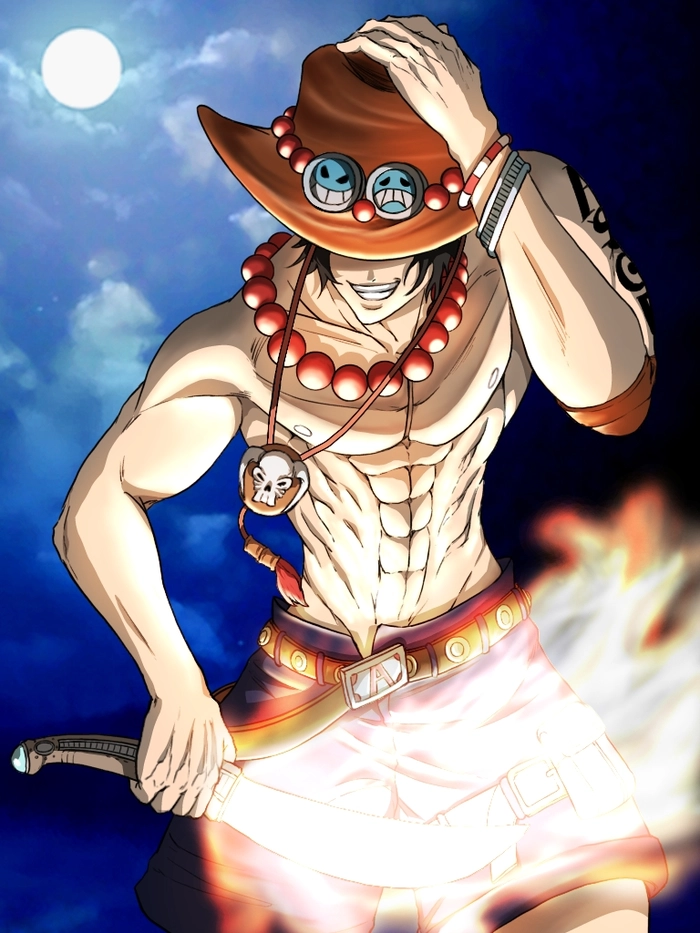 Hình Ace trong khung cảnh hoành tráng