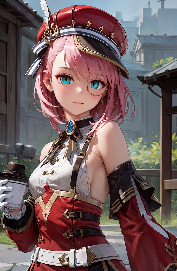 Hình Charlotte Genshin Impact cuốn hút