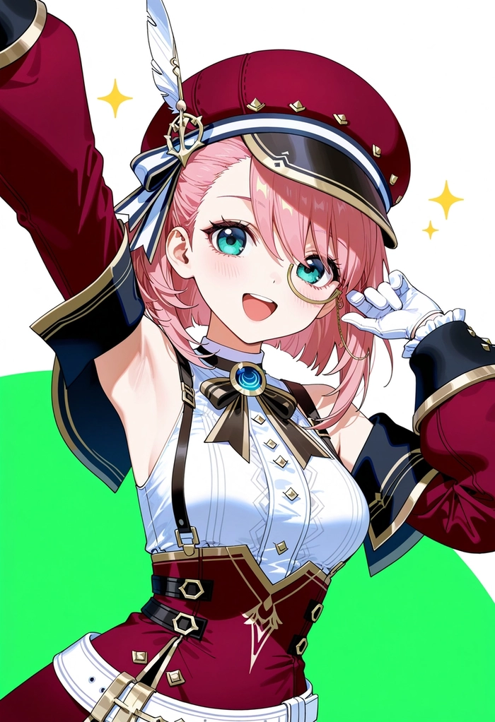 Hình Charlotte Genshin Impact nổi bật