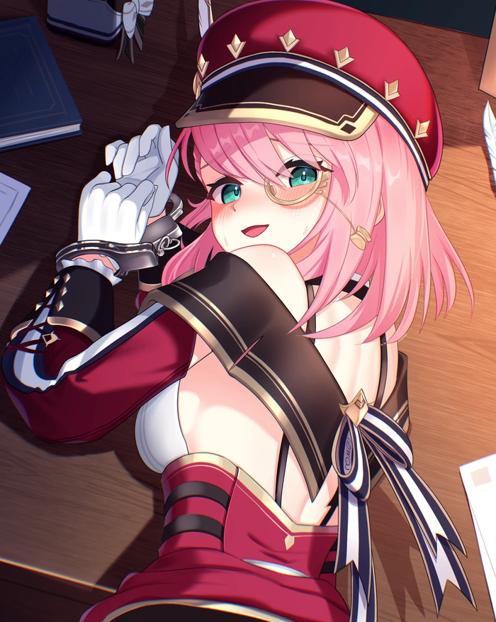 Hình Charlotte Genshin nhẹ nhàng