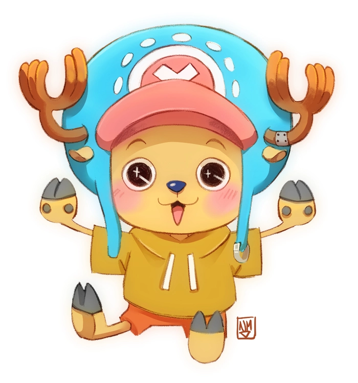 Hình Chopper chibi đáng yêu