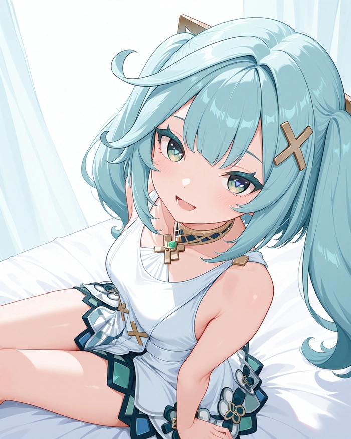 Hình Faruzan Genshin Impact mềm mại