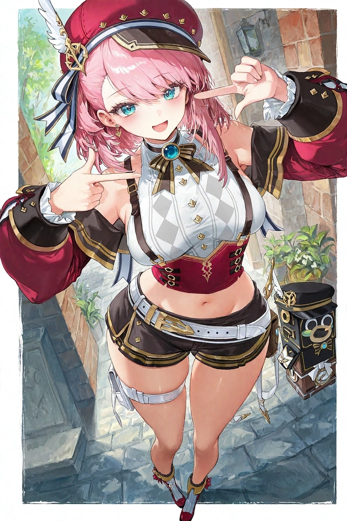 Hình Genshin Impact Charlotte sắc nét