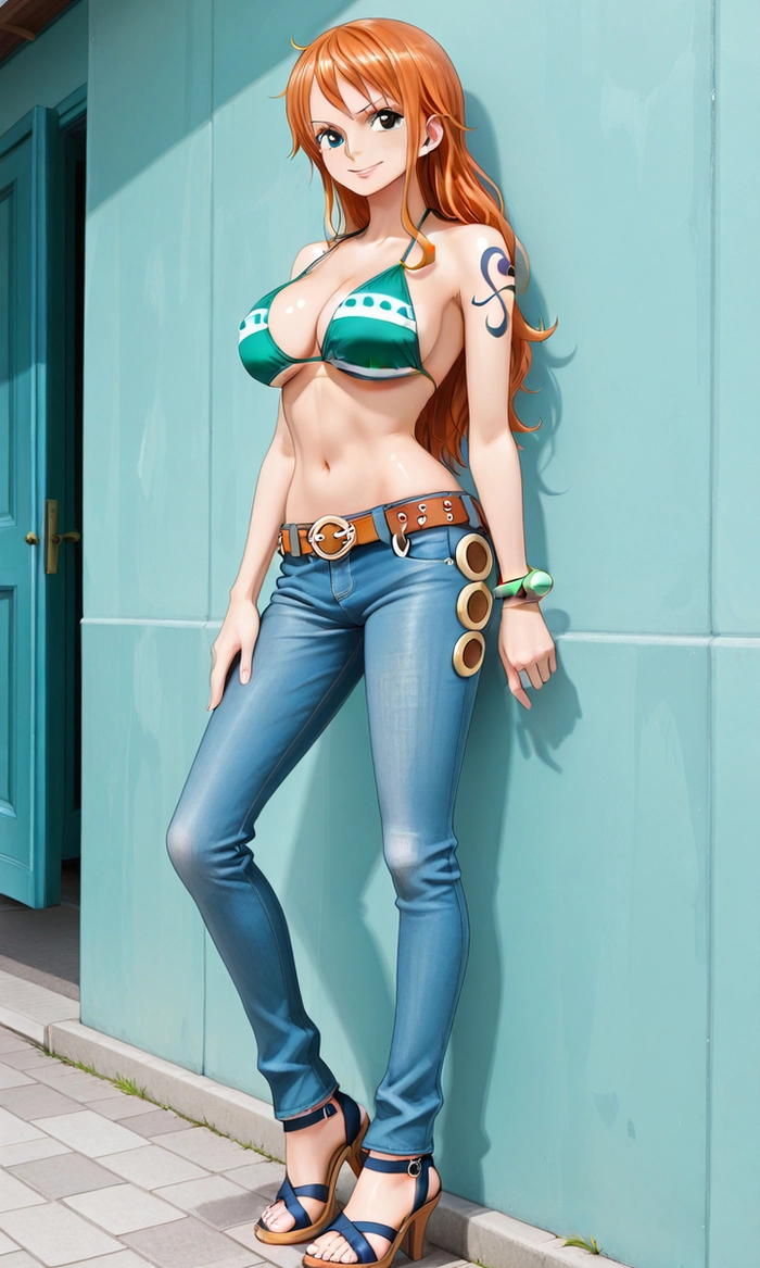 Hình Nami đẹp ngầu ấn tượng