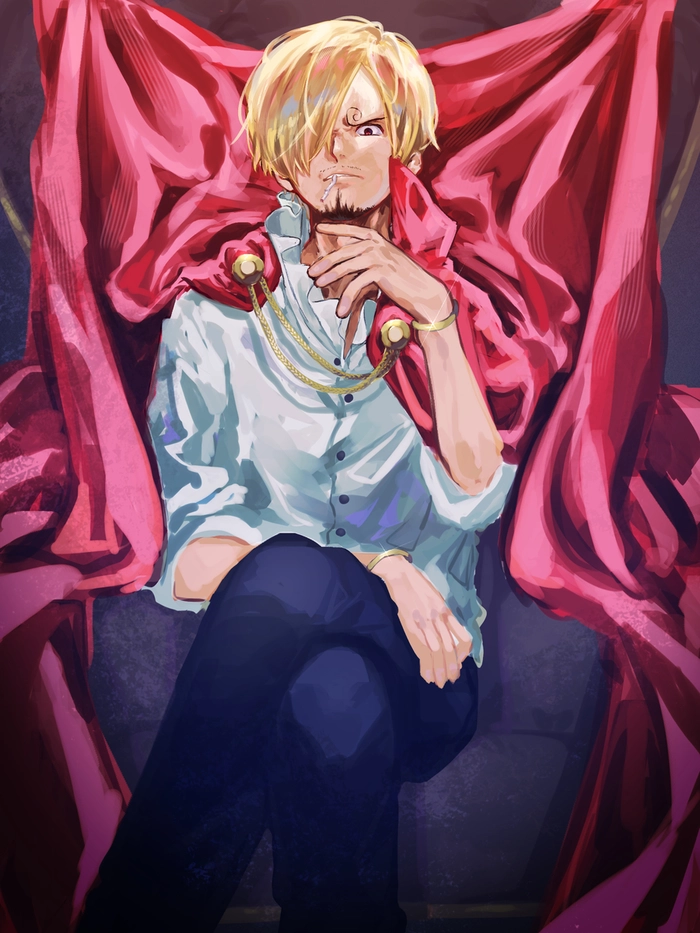 Hình Sanji chibi sinh động