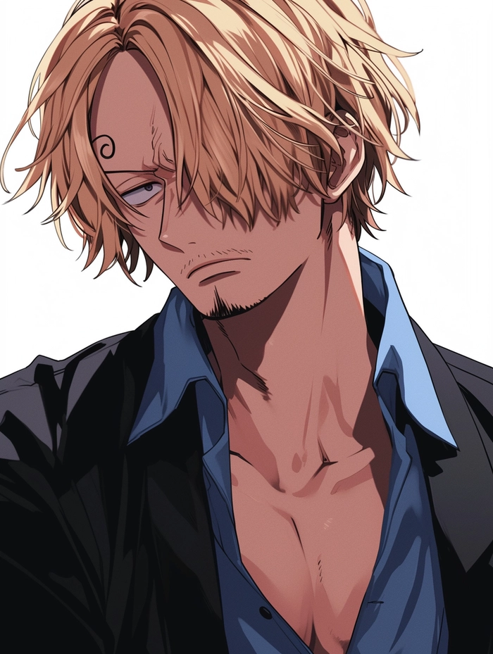 Hình Sanji cute tạo cảm giác dễ mến