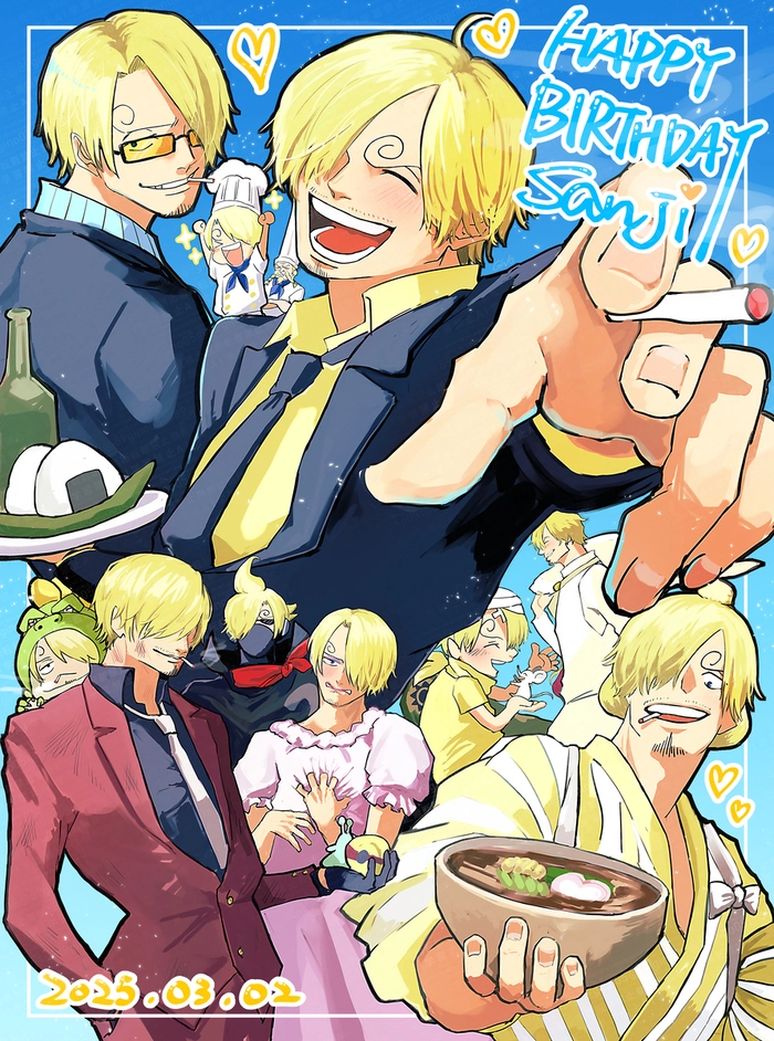 Hình Sanji ngầu mạnh mẽ