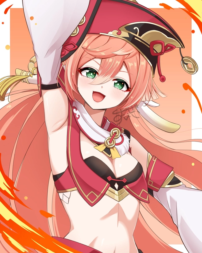 Hình Yanfei phong cách