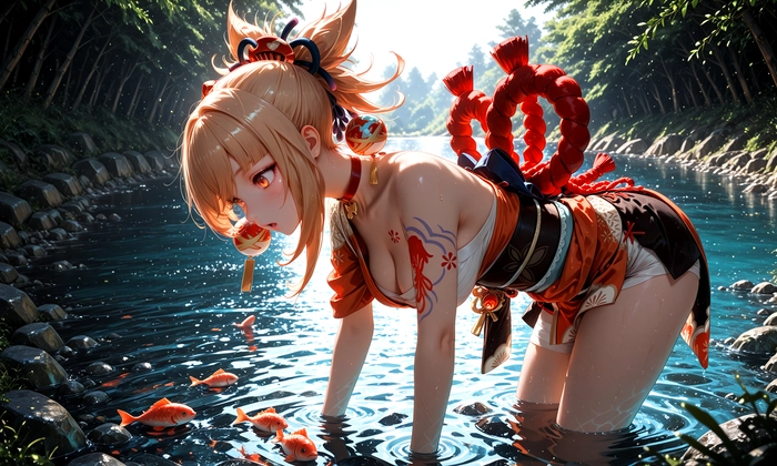 Hình Yoimiya Genshin Impact sắc nét