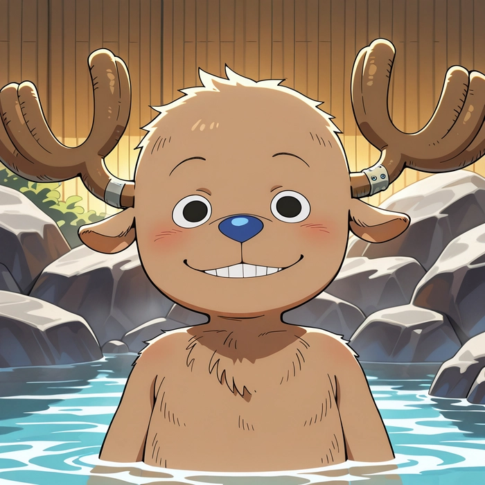 Hình ảnh Chopper cute rực rỡ