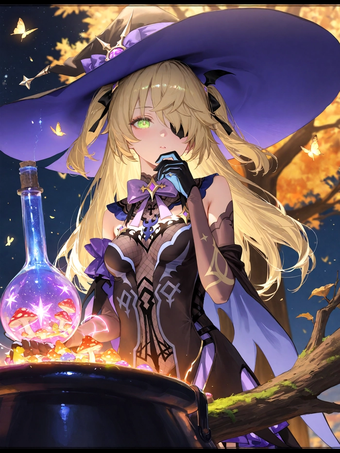 Hình ảnh Fischl quyến rũ ma mị