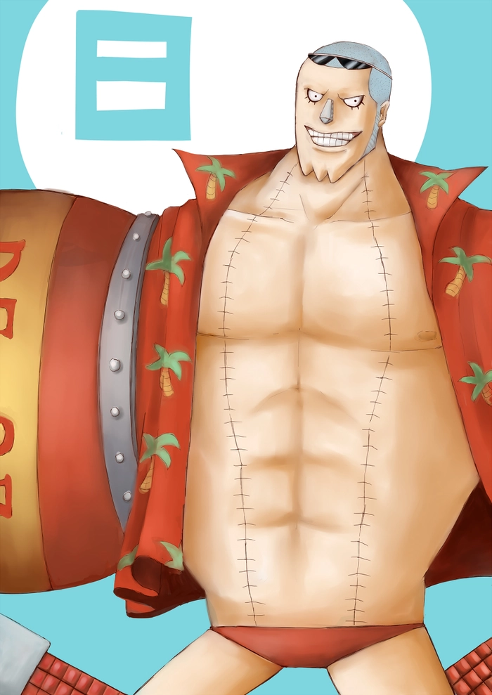 Hình ảnh Franky với tạo hình đặc trưng