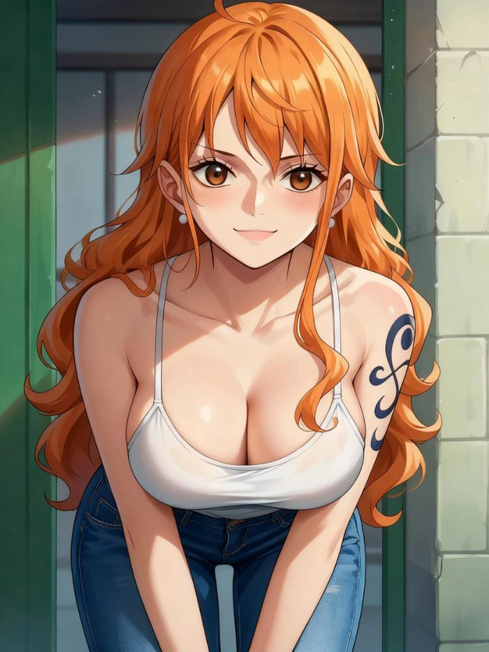 Hình ảnh Nami One Piece cá tính