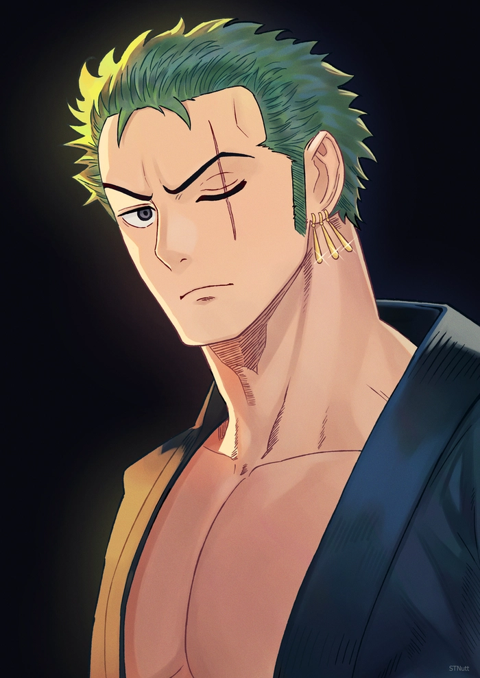 Hình ảnh Roronoa Zoro đầy khí thế