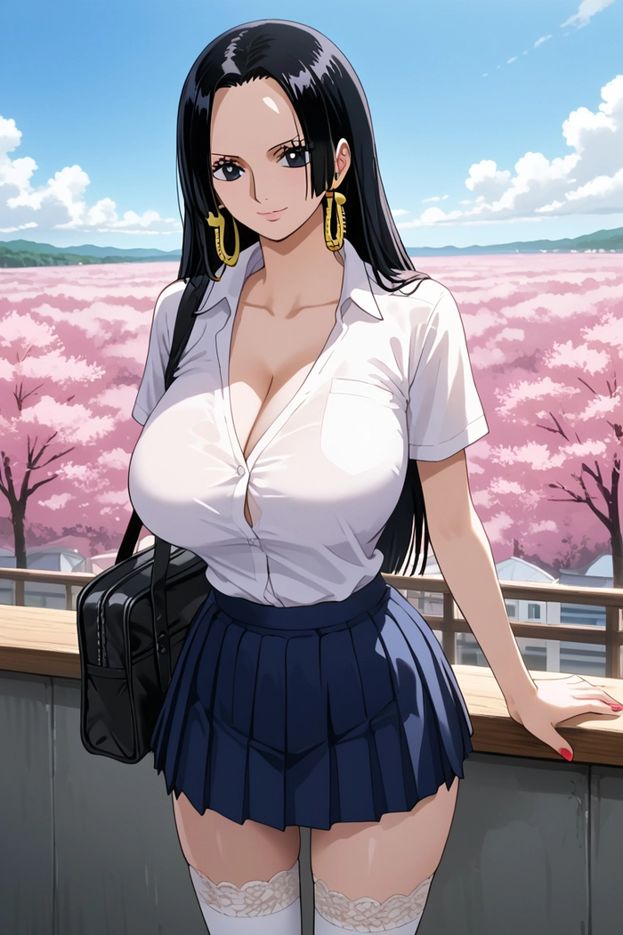 Hình nền Boa Hancock hài hòa