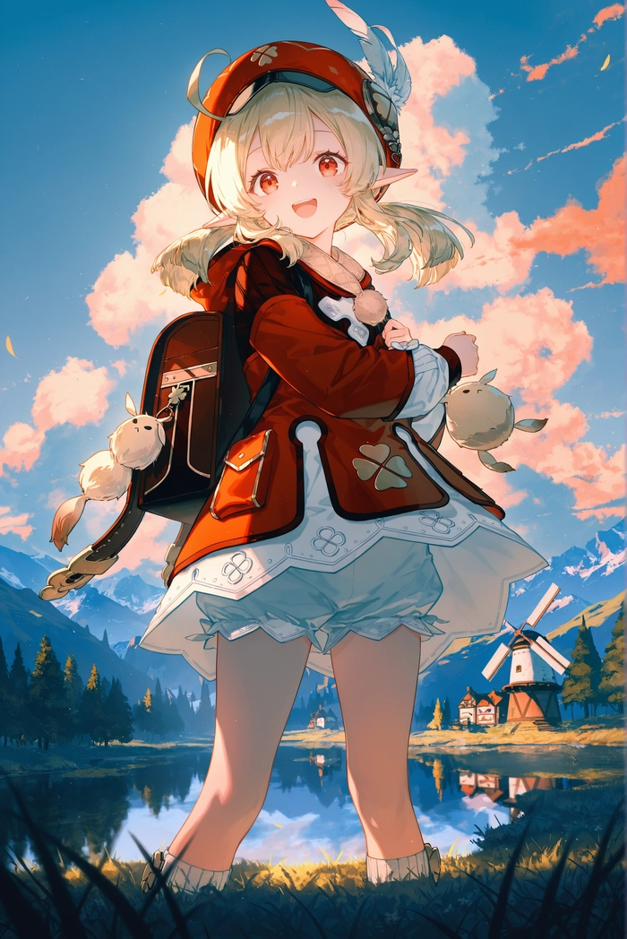 Hình nền Klee đáng yêu dành cho fan