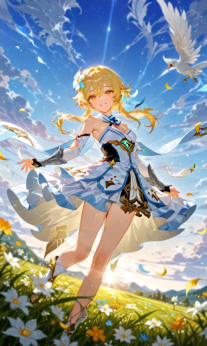 Hình nền Lumine anime